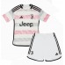 Cheap Juventus Away Football Kit Children 2023-24 Short Sleeve (+ pants)